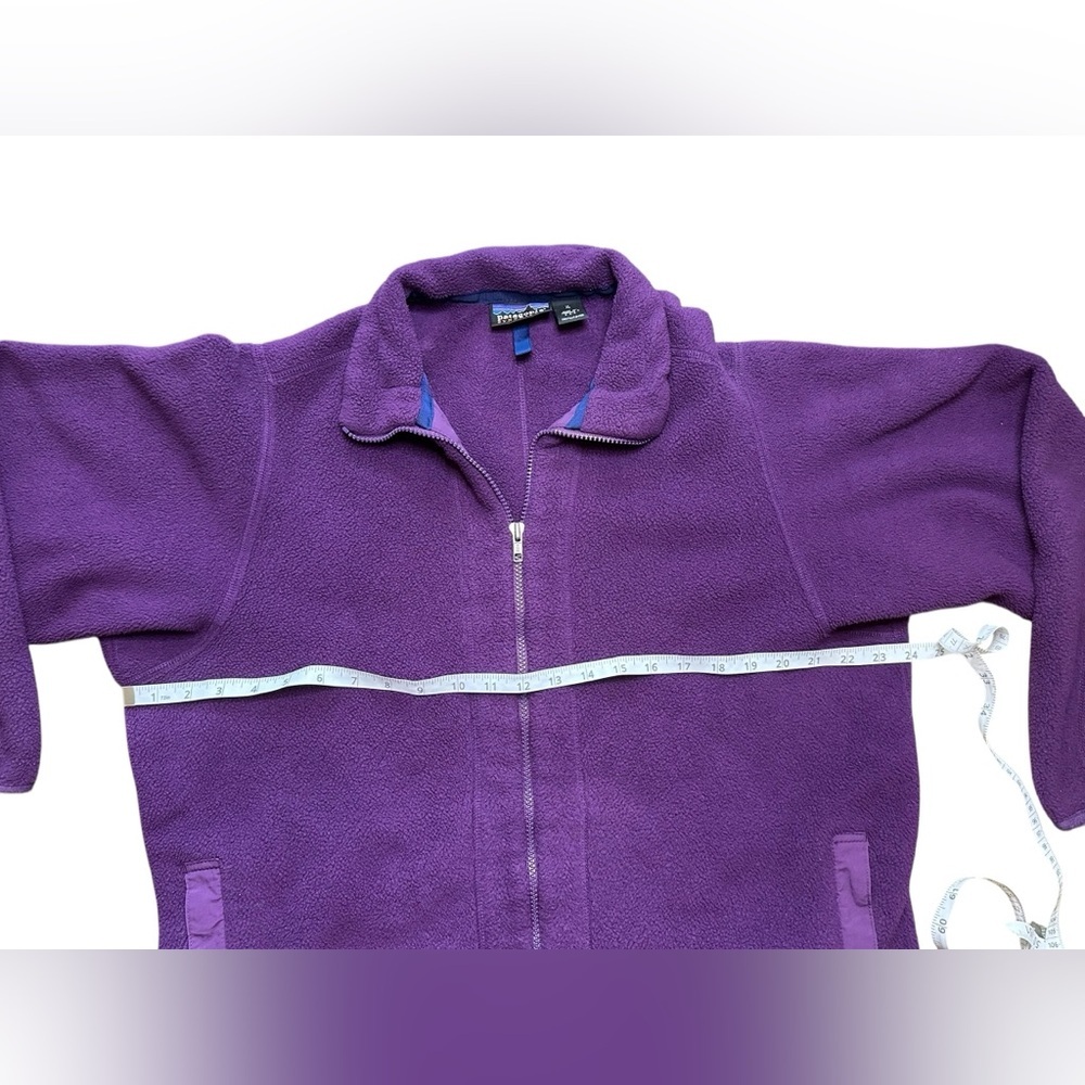 Vintage Patagonia Synchilla Full Zip Fleece Jacket – Purple (XL) - Picture 4 of 6
